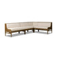 Priscilla Dining Banquette L Shape - Crypton Wayfarer Snow