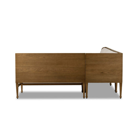 Priscilla Dining Banquette L Shape - Crypton Wayfarer Snow