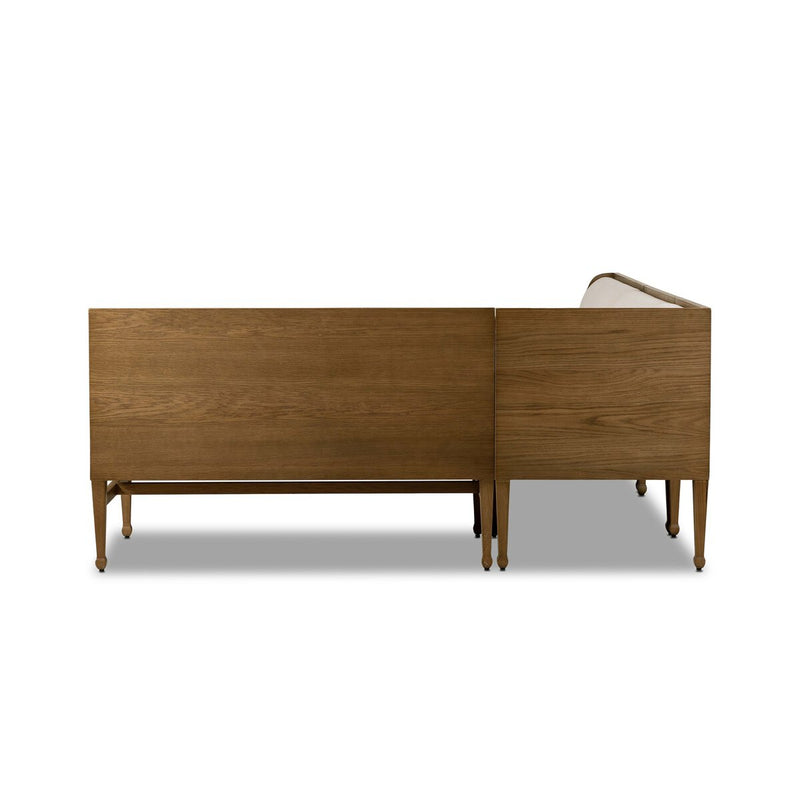 Priscilla Dining Banquette L Shape - Crypton Wayfarer Snow