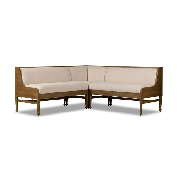 Priscilla Dining Banquette L Shape - Crypton Wayfarer Snow