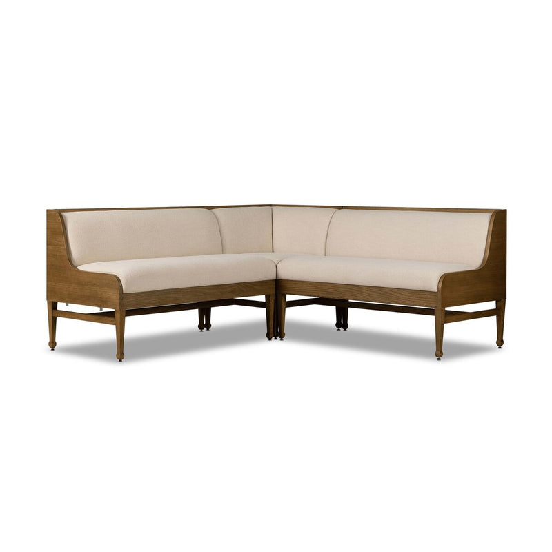 Priscilla Dining Banquette L Shape - Crypton Wayfarer Snow