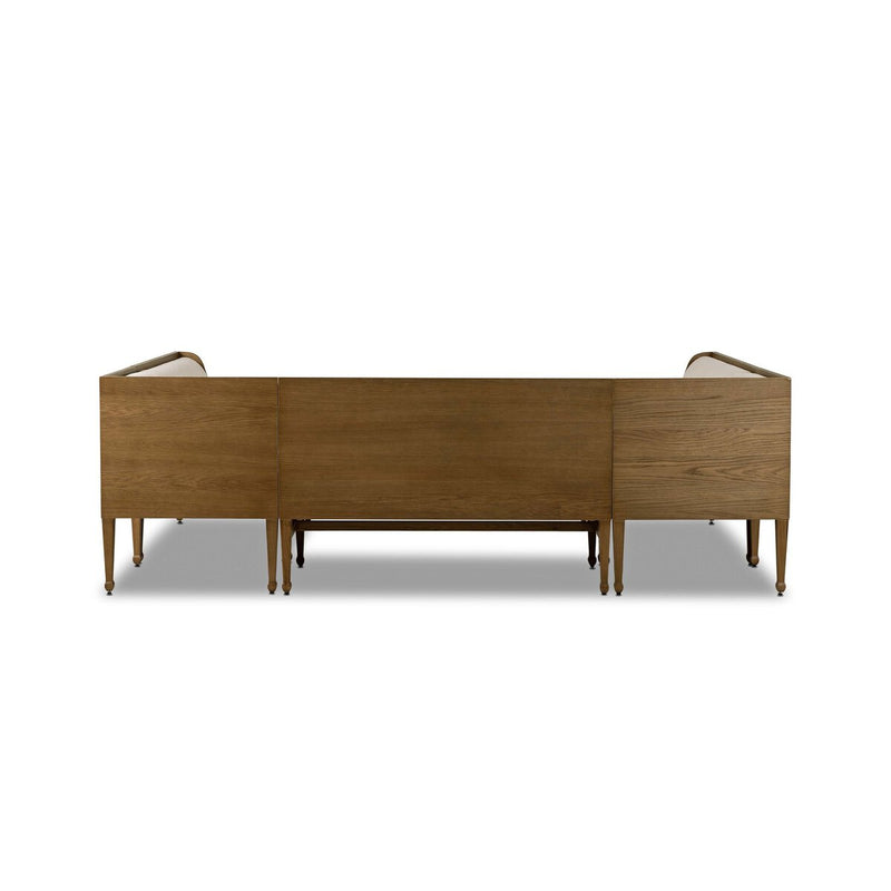 Priscilla Dining Banquette U Shape - Crypton Wayfarer Snow