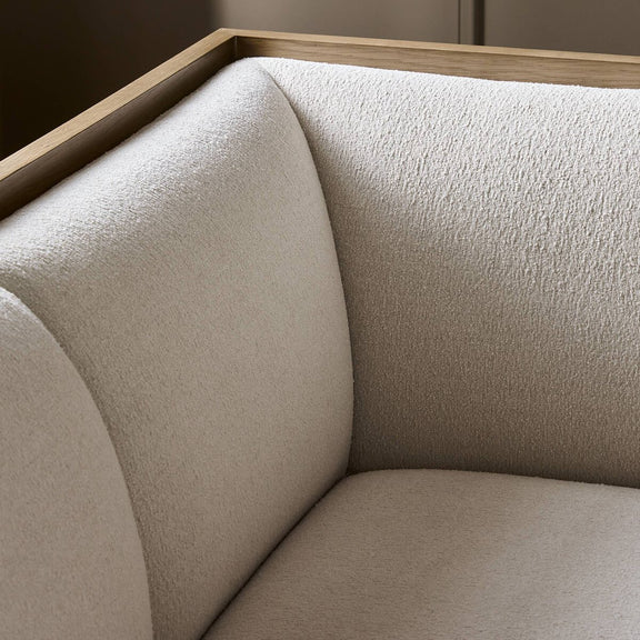 Priscilla Dining Banquette U Shape - Crypton Wayfarer Snow