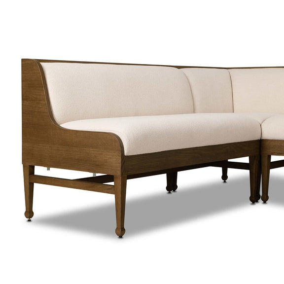 Priscilla Dining Banquette U Shape - Crypton Wayfarer Snow