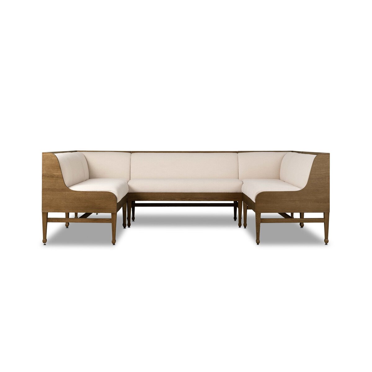 Priscilla Dining Banquette U Shape - Crypton Wayfarer Snow