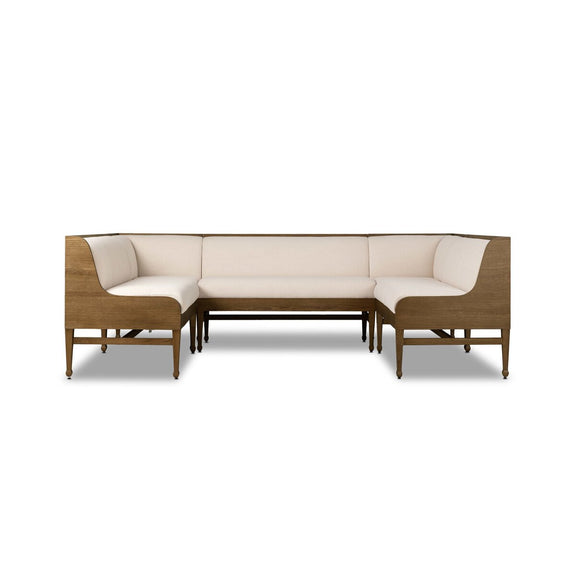 Priscilla Dining Banquette U Shape - Crypton Wayfarer Snow
