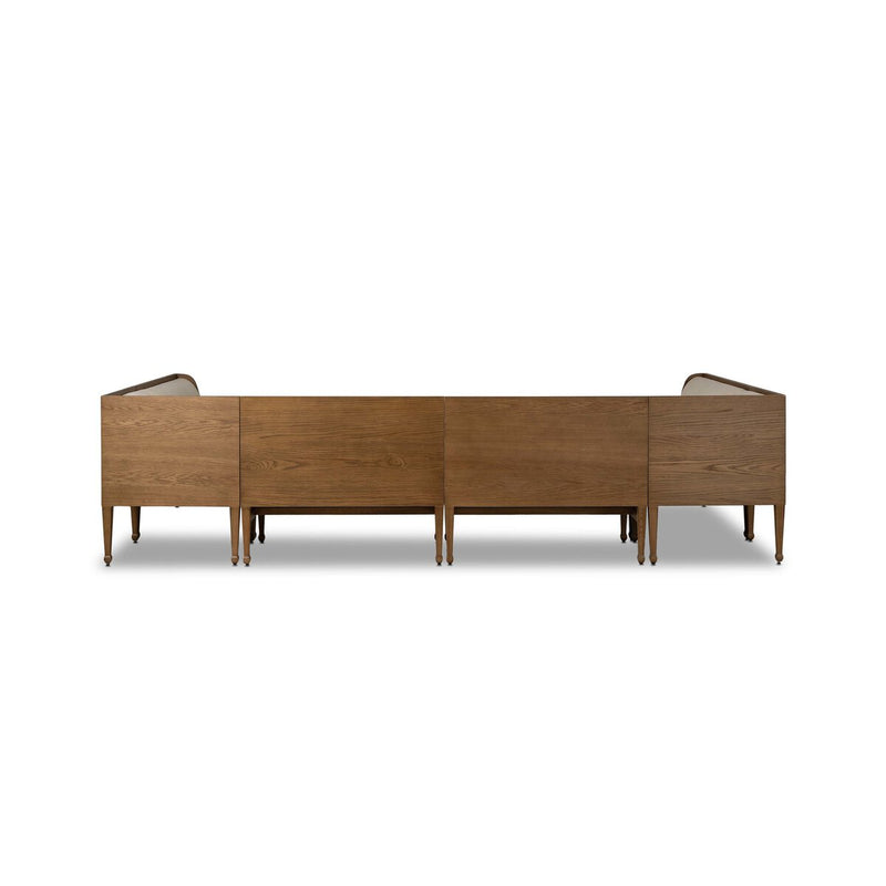 Priscilla Dining Banquette U Shape - Crypton Wayfarer Snow