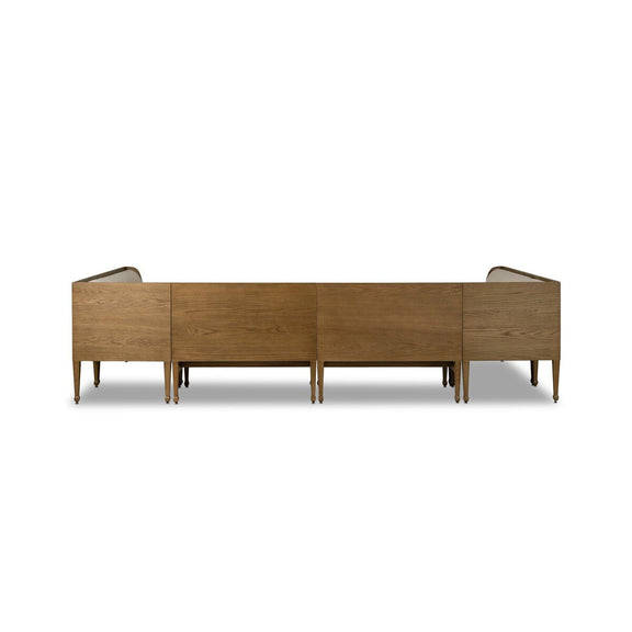 Priscilla Dining Banquette U Shape - Crypton Wayfarer Snow