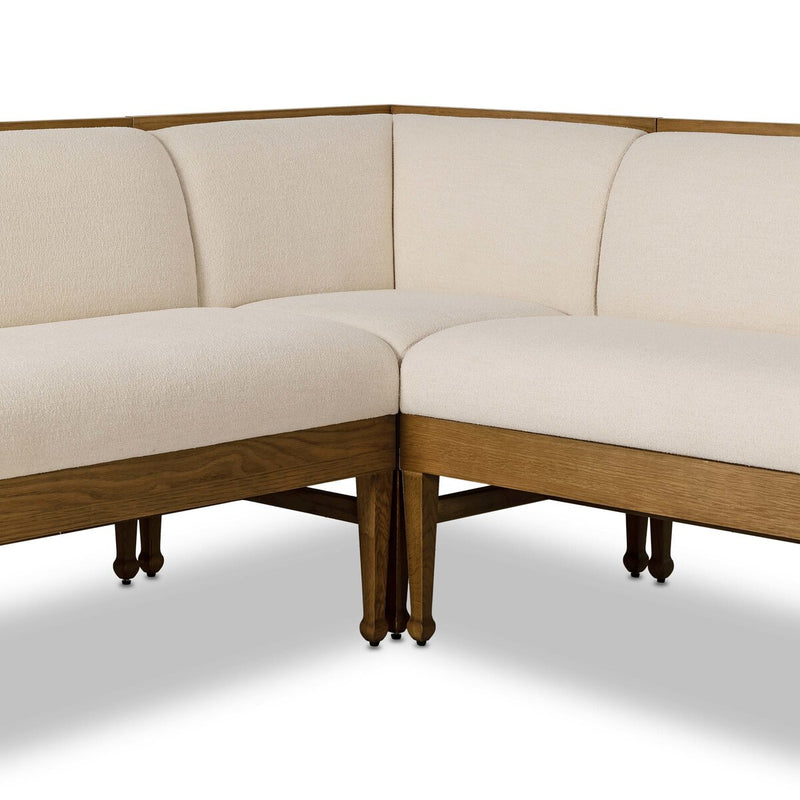 Priscilla Dining Banquette U Shape - Crypton Wayfarer Snow