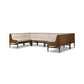 Priscilla Dining Banquette U Shape - Crypton Wayfarer Snow