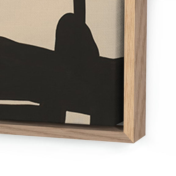 Triptych No.1-1 by Katherine Hunsaker - White Oak