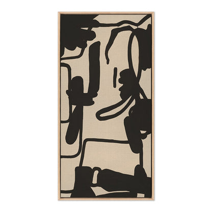 Triptych No.1-1 by Katherine Hunsaker - White Oak