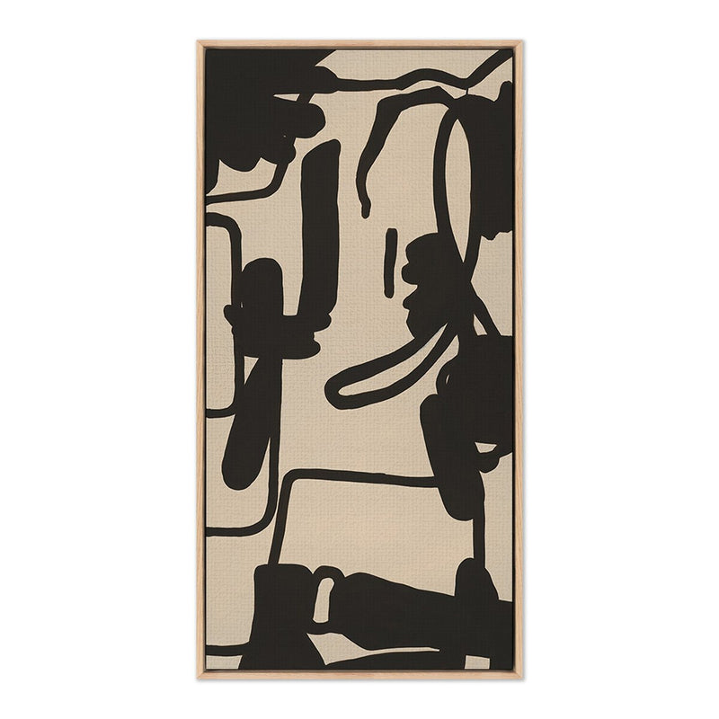 Triptych No.1-1 by Katherine Hunsaker - White Oak