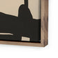 Triptych No.1-1 by Katherine Hunsaker - Rustic Walnut