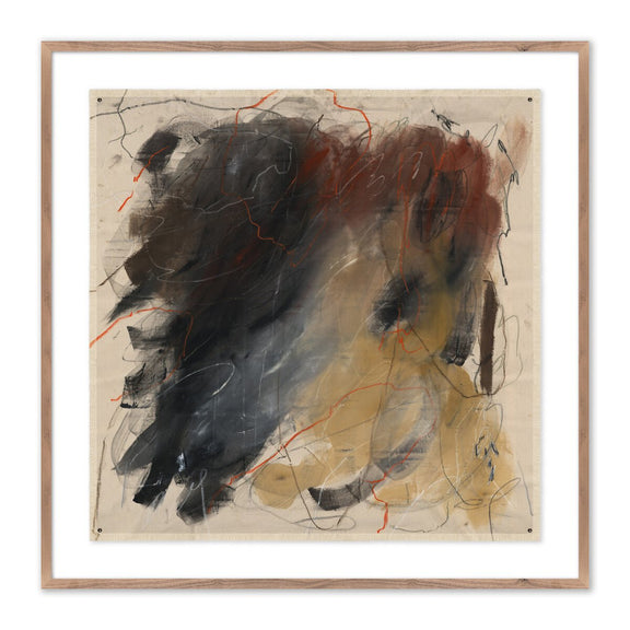 The Battle Within Me by Katherine Hunsaker - Rustic Walnut