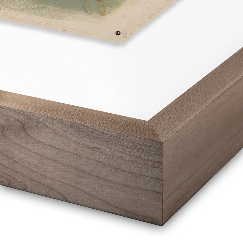 I Yearn For Nature's Hand by Katherine Hunsaker - Rustic Walnut