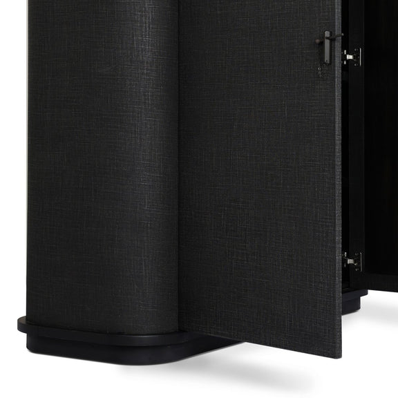 Berlin Cabinet - Black Linen