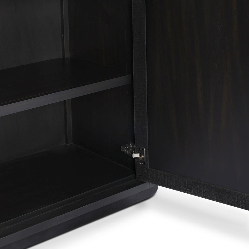 Berlin Cabinet - Black Linen