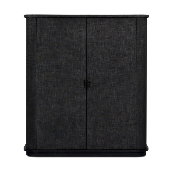 Berlin Cabinet - Black Linen