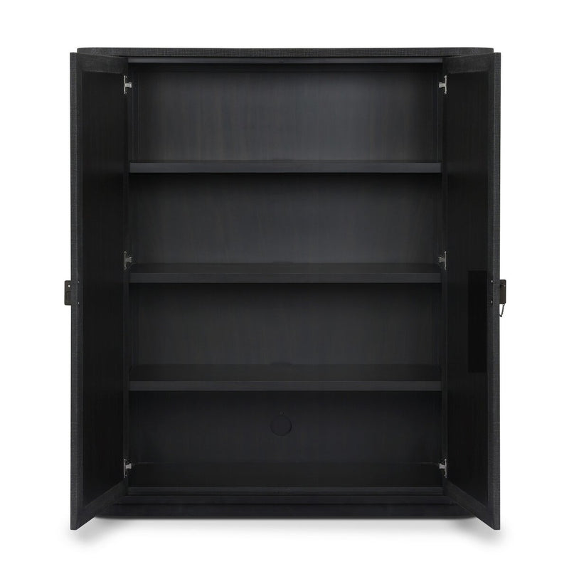 Berlin Cabinet - Black Linen