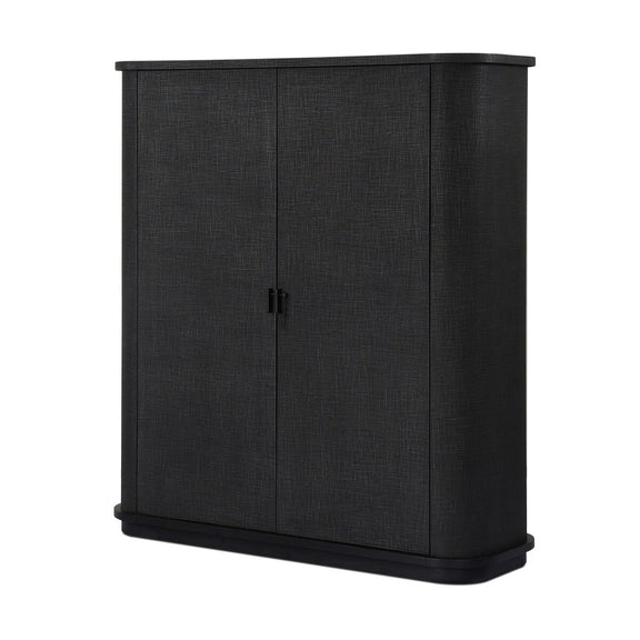 Berlin Cabinet - Black Linen