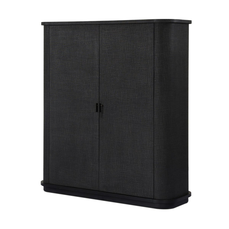 Berlin Cabinet - Black Linen