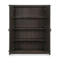 Berlin Cabinet - Dark Green Lacquered Linen