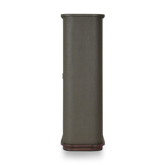 Berlin Cabinet - Dark Green Lacquered Linen