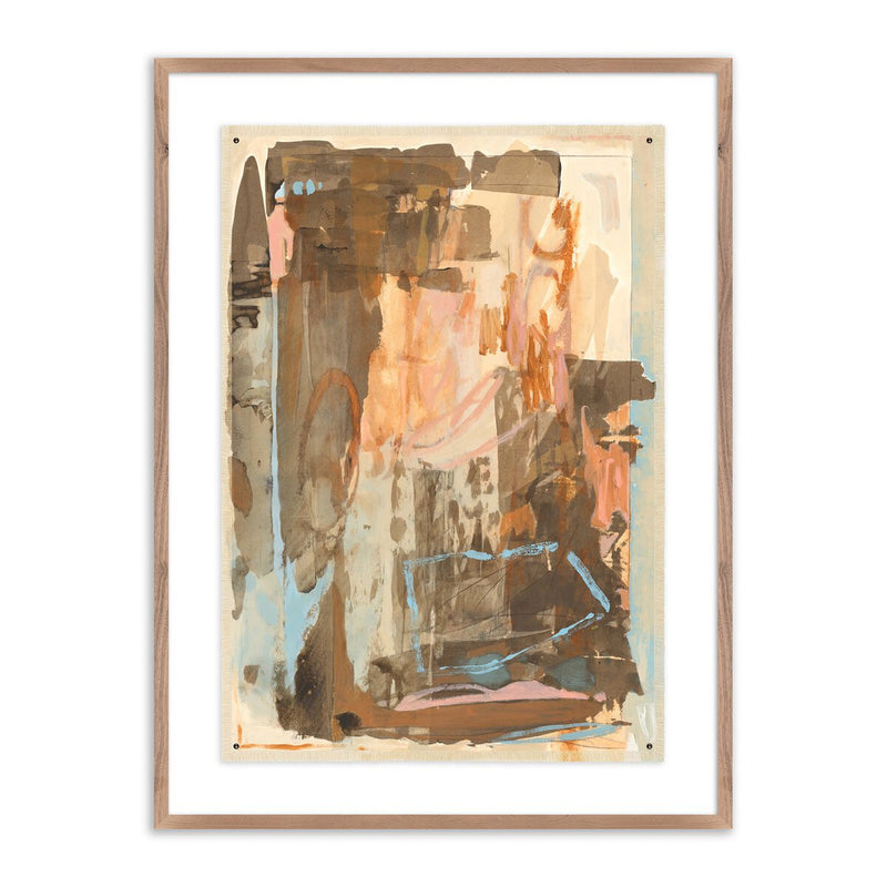 Don't Fence Me In by Kristen Abbott - Rustic Walnut