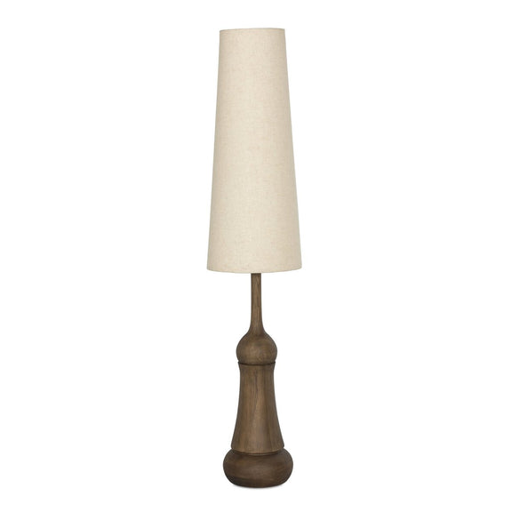 Santano Floor Lamp - Fawn Oak