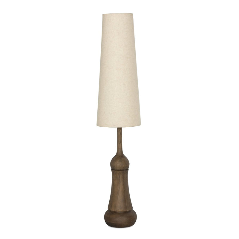 Santano Floor Lamp - Fawn Oak