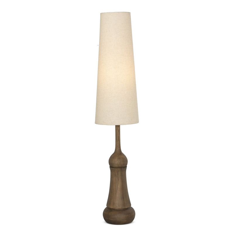 Santano Floor Lamp - Fawn Oak
