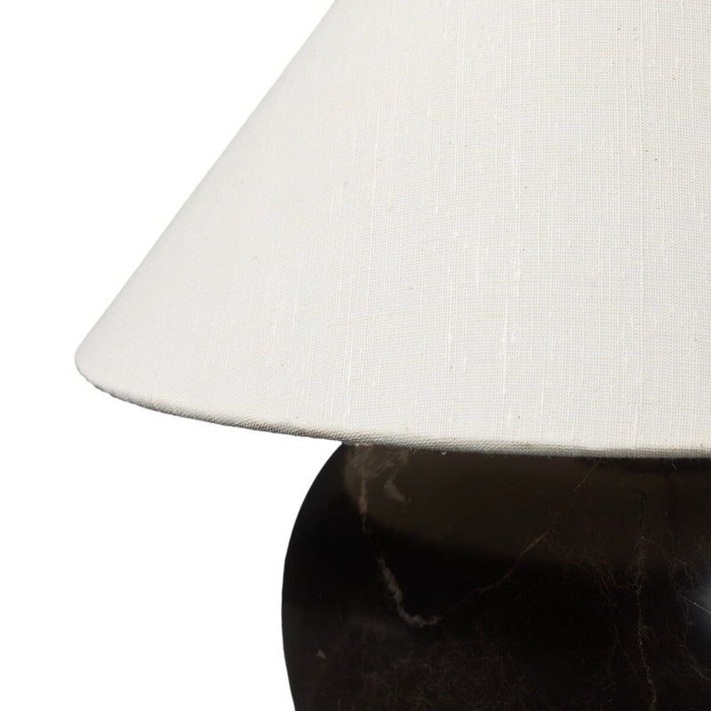 Denver Table Lamp - Brown Italian Marble