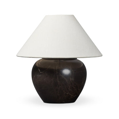 Denver Table Lamp - Brown Italian Marble