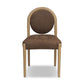 Prentiss Dining Chair - Nubuck Cigar