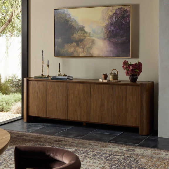 Limba Sideboard - Medium Brown Limba