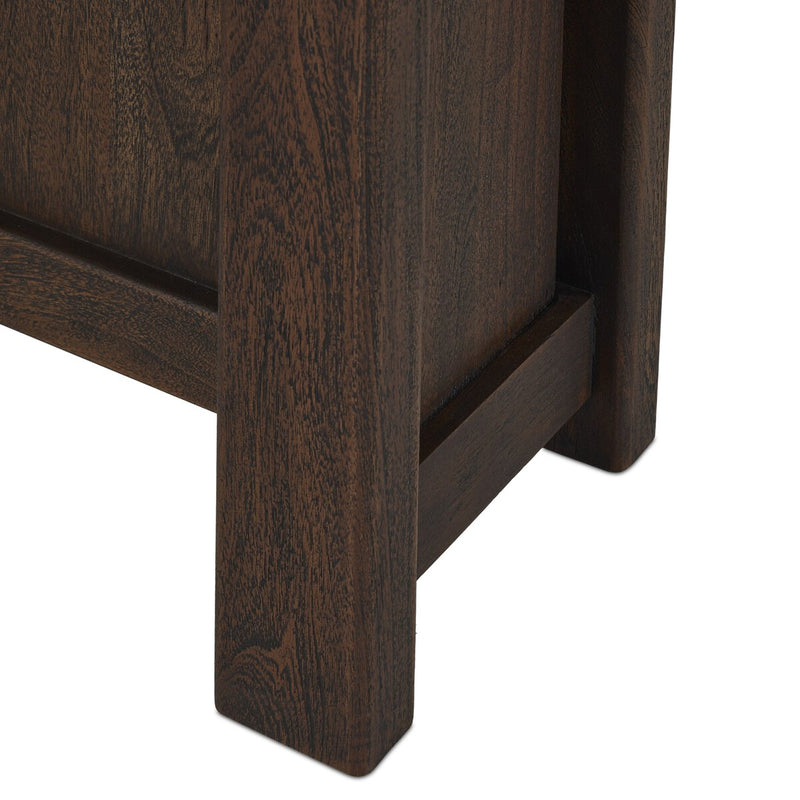 Canton Bar + Counter Table - Dark Brown Acacia