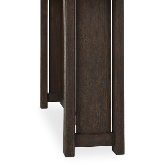 Canton Bar + Counter Table - Dark Brown Acacia
