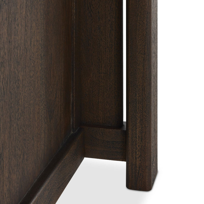 Canton Bar + Counter Table - Dark Brown Acacia