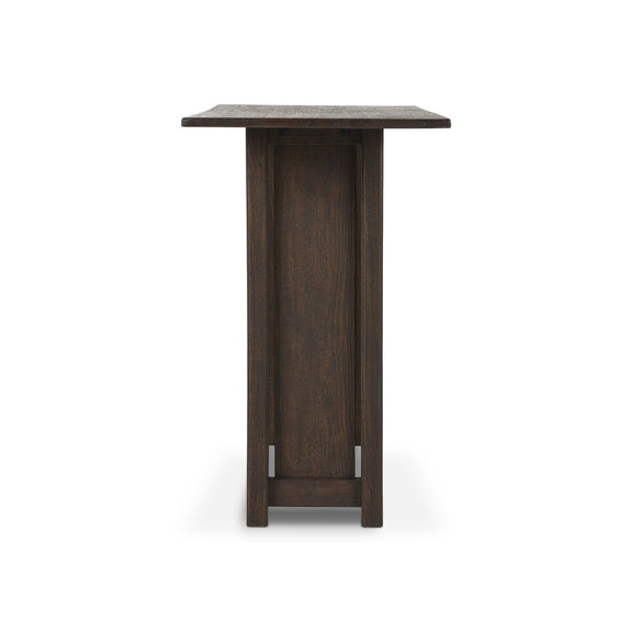 Canton Bar + Counter Table - Dark Brown Acacia