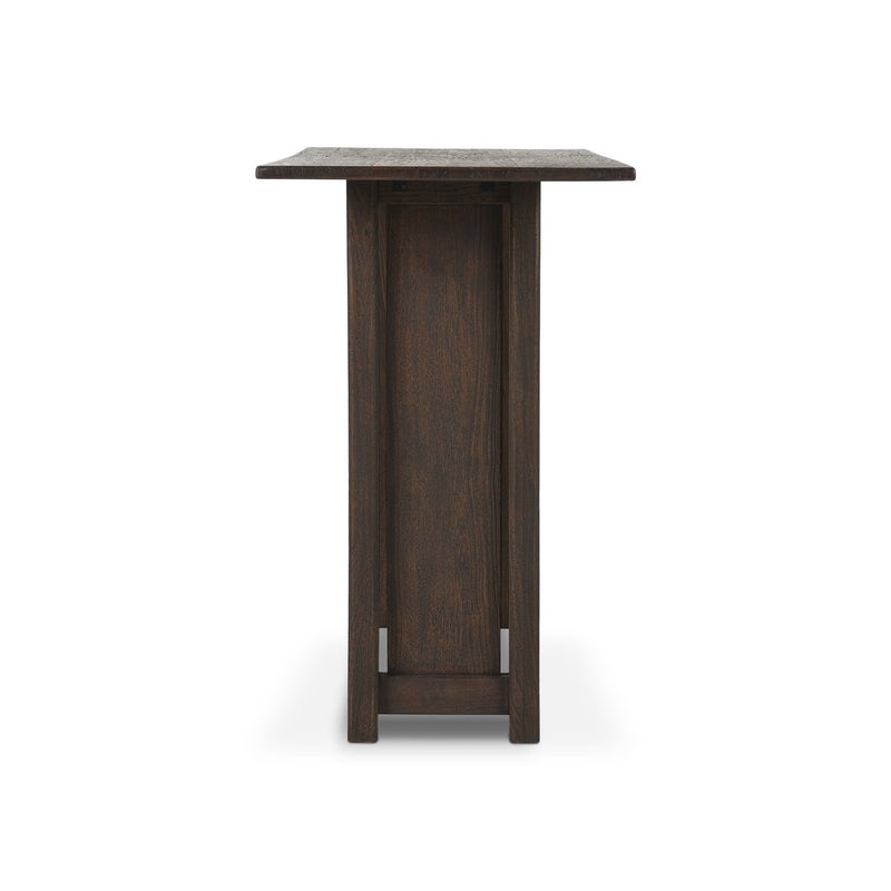 Canton Bar + Counter Table - Dark Brown Acacia