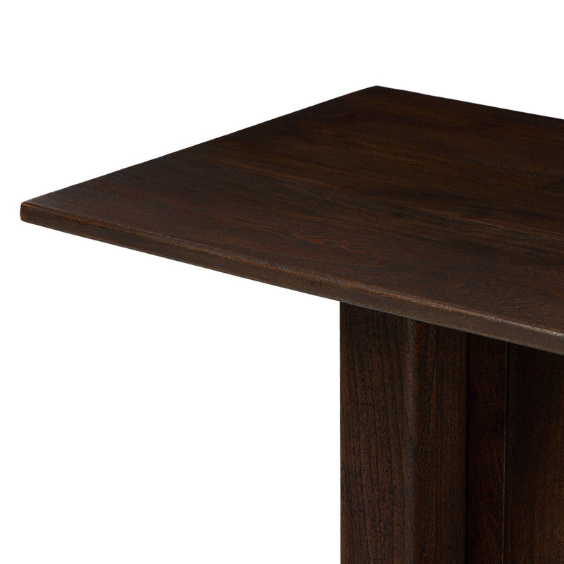 Canton Bar + Counter Table - Dark Brown Acacia
