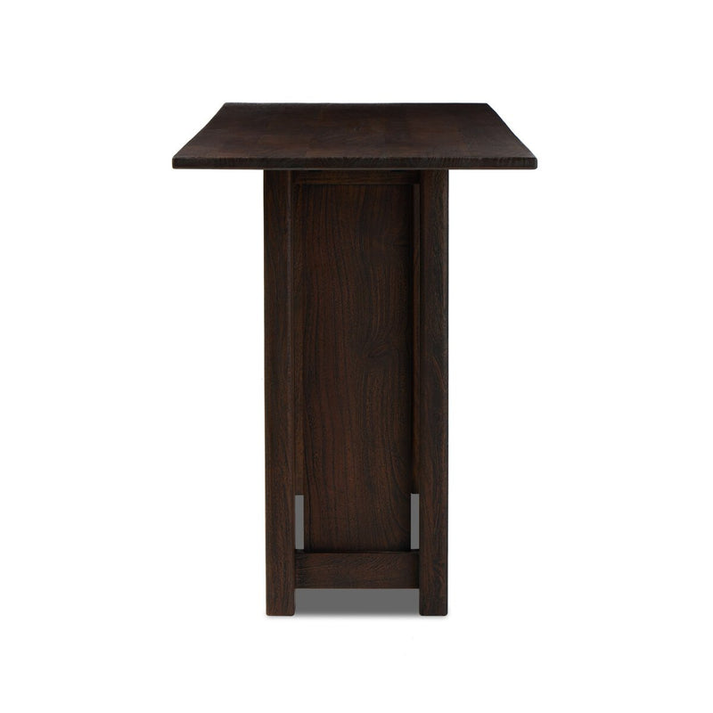 Canton Bar + Counter Table - Dark Brown Acacia