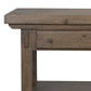 Tobiah Kitchen Island - Brown Oak Veneer