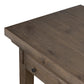 Tobiah Kitchen Island - Brown Oak Veneer