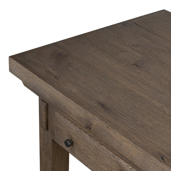 Tobiah Kitchen Island - Brown Oak Veneer