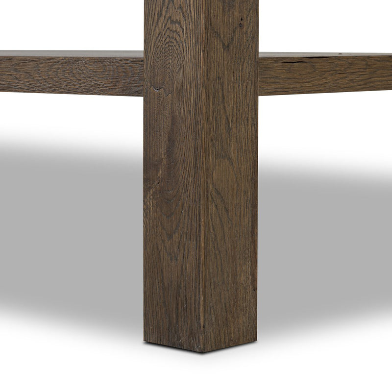 Tobiah Kitchen Island - Brown Oak Veneer