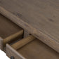 Tobiah Kitchen Island - Brown Oak Veneer
