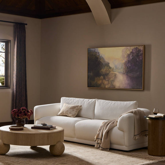 Paulette Sofa - Crypton Nomad Marshmallow