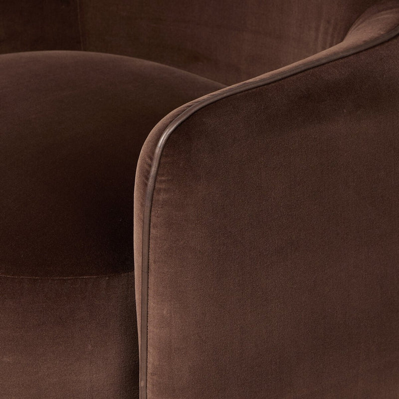 Berkley Swivel Chair - Surrey Cocoa